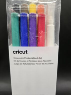 Cricut Watercolor Marker & Brush Set - Assorted Colors